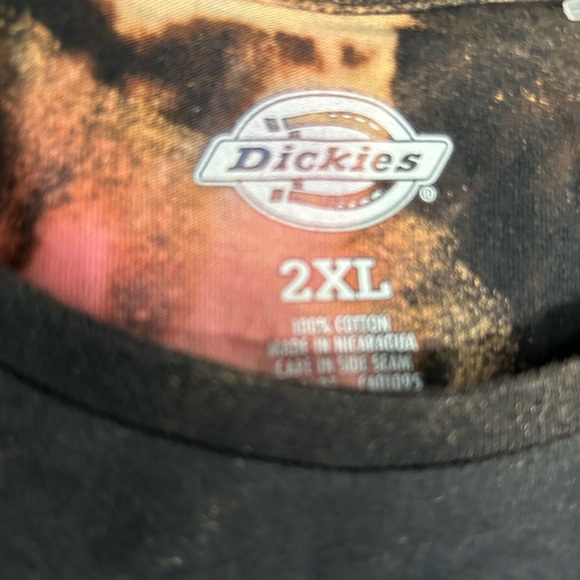 Men’s 2X Bleached‎ Dyed  T Shirt Abstract Colorful Grunge Skater Graffiti Artsy - Picture 14 of 15